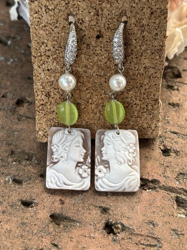 Orecchini argento zirconi - argento,