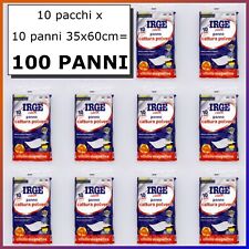 100 panni cattura polvere XXL 35x60 cm catturapolvere elettrostatico pavimenti