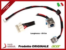 CONNETTORE DC POWER JACK CON CAVO 4 PIN PER ACER ASPIRE 5250 5336 5552 5741 5742