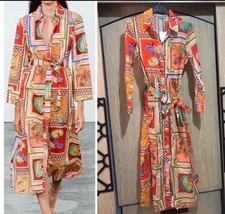 ABITO CAMICIA MIDI CON CINTURA