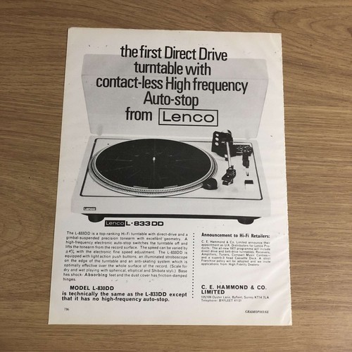 Gram145 magazine advert - gram145, 11x8