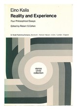 KAILA, EINO (1890-1958) Realtà ed esperienza: quattro saggi filosofici 1979