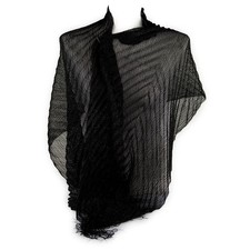 Stola nera cerimonia