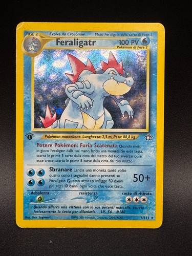 Pokèmon 2001 feraligatr 111 - feraligatr, 4/111