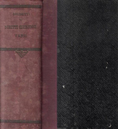 Scritti giuridici varii - ,