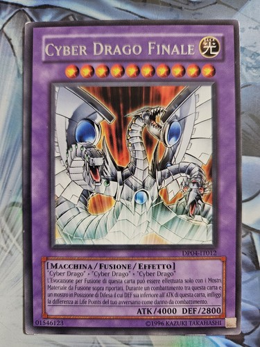 Yugioh cyber drago - yugioh, rara