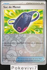 Carte Pokemon SACE DE MENZI 083/091 REVERSE EV4.5 Destinée De Paldea PAF FR NEUF