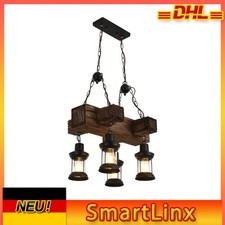 Retro 4-Lampe Rustikale