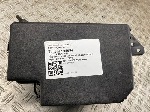 94054 scatola fusibili - scatola, toyota