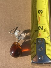 Lampadario goccia frutta vetro