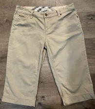 Ladies Burberry Khaki Denim