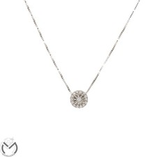 Collana oro bianco 18 Kt 750