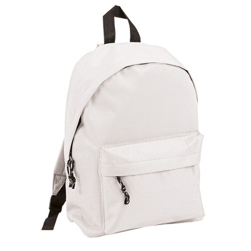Zaino bianco poliestere 600d - bianco,