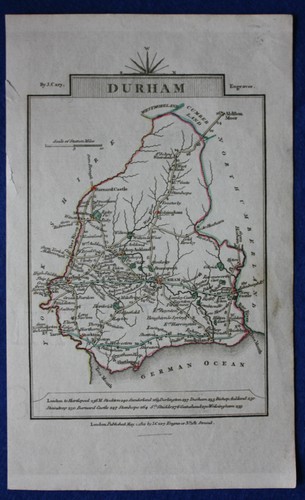 Antica mappa originale - , in