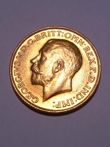 Moneta oro sterlina - d',