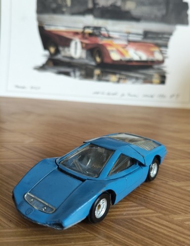 Modellino politoys abarth 2000 - modellino,