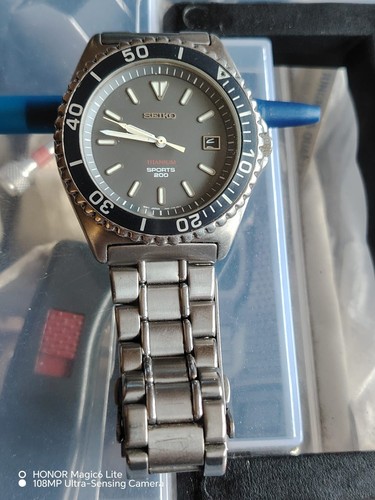 Seiko sports titanium - , 200m