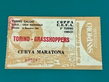 Coppa UEFA 1980/81: TORINO vs GRASSHOPPERS ZURICH