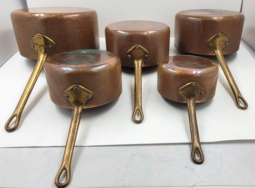 Vintage french set copper - french,