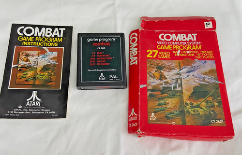Atari 2600 videogioco combat - 2600,