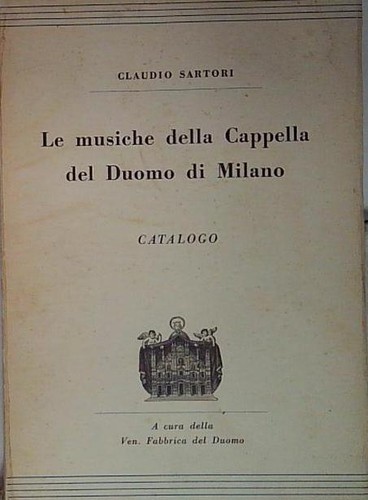 Sartori musiche della - musiche,
