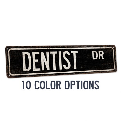 Cartello stradale dentista