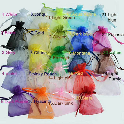 Sacchetto organza con - , coulisse