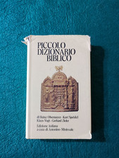 PICCOLO DIZIONARIO BIBLICO - AUTORI VARI - EDIZIONI PAOLINE - 1988