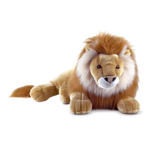 Leone peluche stirata - peluche, 80
