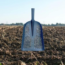 Strumento per la pulizia delle fognature domestiche con testa di pala