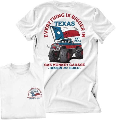 Maglietta gas monkey garage - monkey,