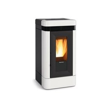 Extraflame LUCIA Plus Stufa a Pellet Canalizzata Libera Installazione 12kW Bianc