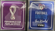 Distintivo patch calcio Qatar Mondiali 2022 qualsiasi giocatore squadra FRANCIA ARGENTINA....#16