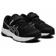 Scarpe bambino Asics Duomax GT1000 11 PS 1014A238-001 Nero-Bianco Mesh