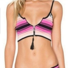 Top bikini a righe Lovers +