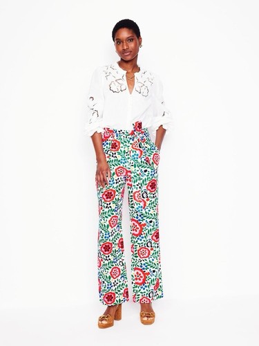 Boden pantaloni 100 lino - pantaloni, 100%