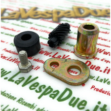 Kit fissaggio e rinvio Z12 per cavo trasmissione contachilometri VESPA PX PE T5 