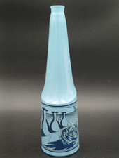 SALVADOR DALI' PER ROSSO ANTICO BOTTIGLIA FIRMATA  N. 1 IN VETRO ANNI '70