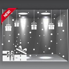 vetrofanie natalizie addobbo