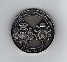 SAN MARINO - Medaglia argento