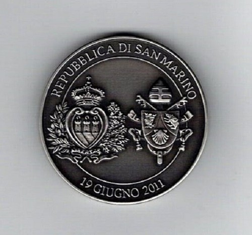 San marino medaglia argento - marino,