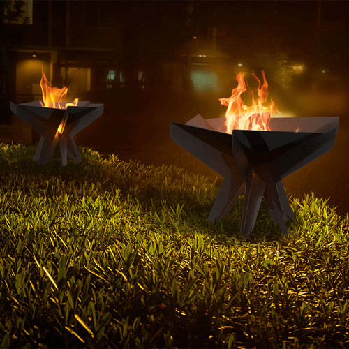 Braciere barbecue acciaio - braciere,
