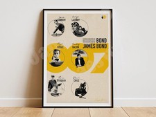 Poster James Bond 60°