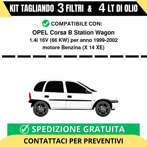 Tagliando per opel corsa - tagliando,