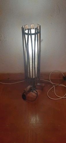 Lampada terra anni 60 - lampada,