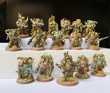 Esercito, army Death Guard Warhammer 40k completo, propaint piu' di 1000punti