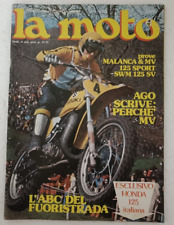 LA MOTO 2 1976  rivista -
