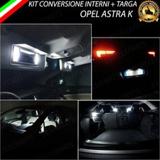 KIT LED INTERNI OPEL ASTRA K CONVERSIONE COMPLETA + LUCI TARGA A LED CANBUS