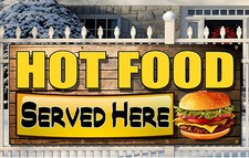 BANNER HOT FOOD INSEGNA