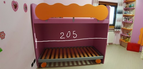 Letto castello moretti - letto,